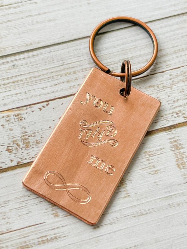 Copper Keychain