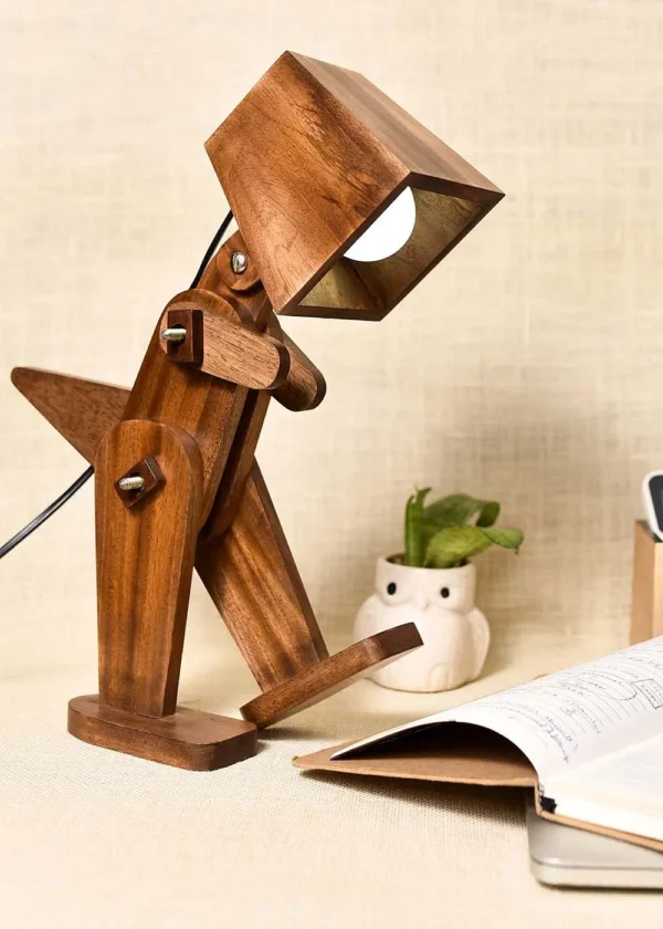 Wooden Table Lamp